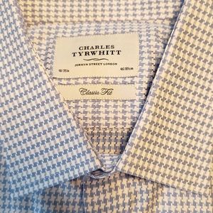 Charles Tyrwhitt 18x35 classic fit dress shirt